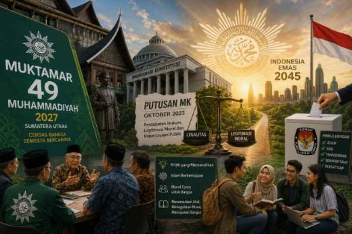 Muktamar 49 Muhammadiyah: Antara Idealisme Bernegara dan Realitas Demokrasi yang Retak