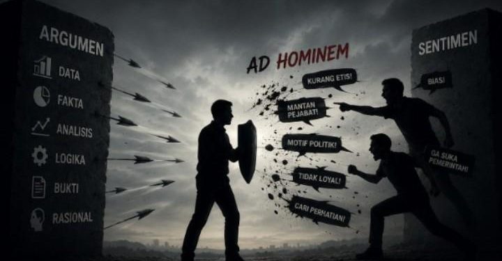Sentimen versus Argumen