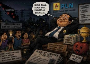 Istidraj Perusahaan Listrik: Janji Menyala, Rakyat Tetap Gelap