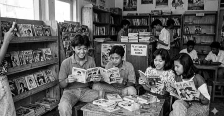 Dari Lupus hingga Enny Arrow: Bacaan-bacaan yang Membesarkan Generasi 1990-an
