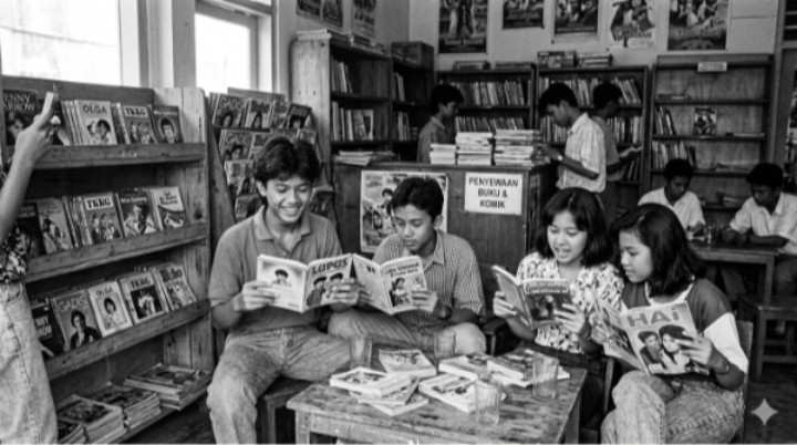 Dari Lupus hingga Enny Arrow: Bacaan-bacaan yang Membesarkan Generasi 1990-an