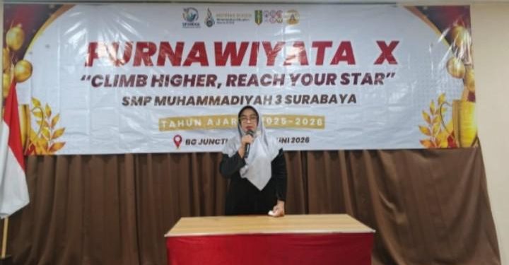 Lulus 100 Persen, Kepala SMP Muhammadiyah 3 Surabaya Imbau Alumni Lanjutkan ke SMA/SMK Muhammadiyah