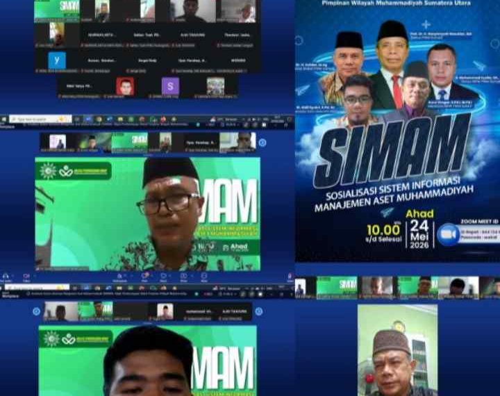 MPW PWM Sumut Sosialisasikan SIMAM untuk Percepat Digitalisasi Aset Muhammadiyah