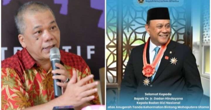 NCBI Desak Presiden Prabowo Cabut Tanda Kehormatan Mantan Kepala BGN Dadan Hindayana