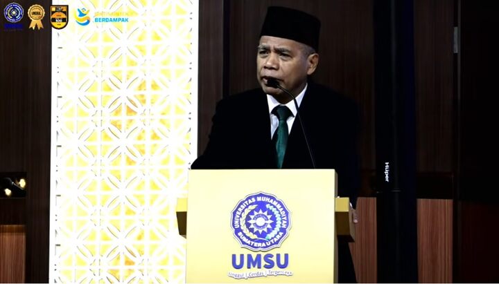 Haru Biru Wisuda UMSU Hari ke 3, Ketua PWM Sumut: Saya Selalu Menangis Setiap Hadir